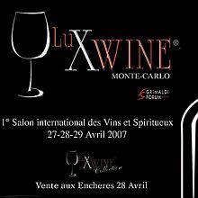 Salon LUXWINE au Grimaldi Forum Monaco près de Nice