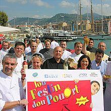 Fête du port de Nice Le Village des Chefs au Festin dou Pouort