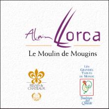 LLORCA Moulin de Mougins entre Nice et Cannes collection haute gastronomie été 2008