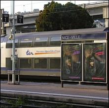 NICE SNCF TER CIOTTI grève dans les Alpes Maritimes