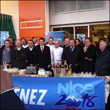 Les toqués font du ski, Nice 2018, Le Delas Gourmet Prestige et les chefs de la Côte d'Azur