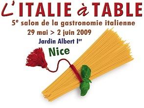 Nice, L'Italie à Table dans les jardins Albert 1er