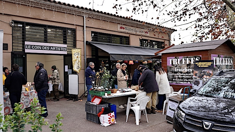 Ouverture du Marché de la Truffe du Rouret par les Trufficulteurs des Alpes-Maritimes